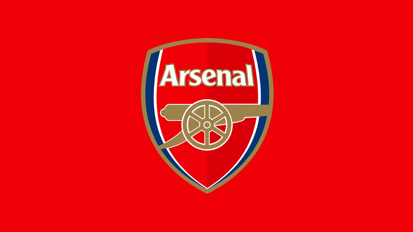 arsenal fc, 8k, minimalist, red background, logo wallpaper