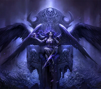 Dark Angel Throne of Skulls