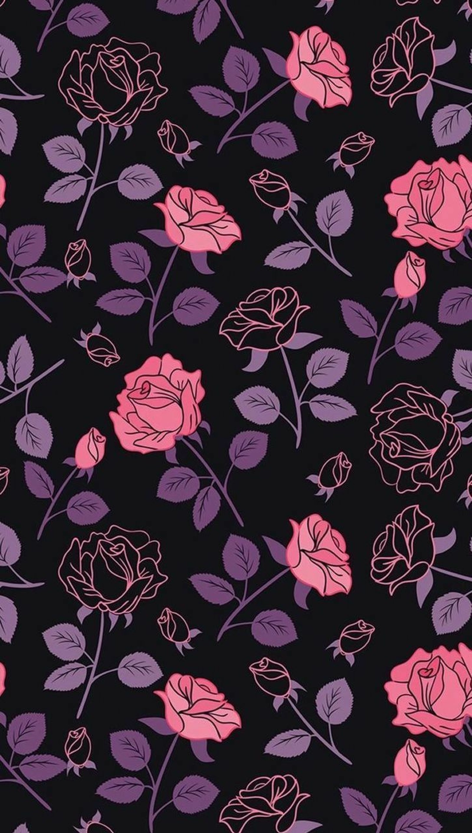 flower, pink, purple, rose wallpaper