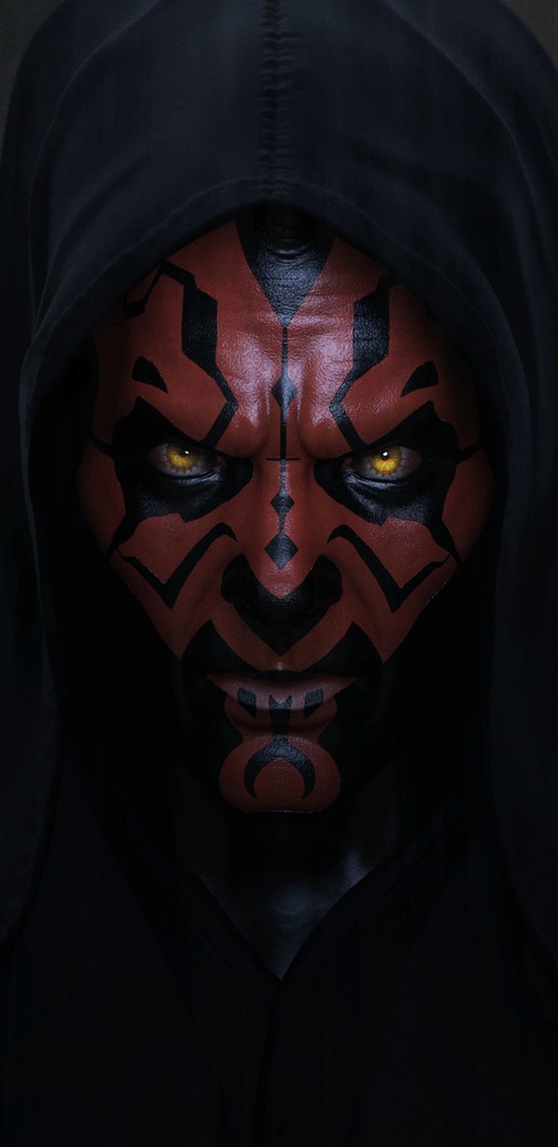 Дарт мол в худи с желтыми глазами (тёмный, дарк, darth, молото, maul)