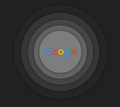 sombre, google, gris, logo, matériau