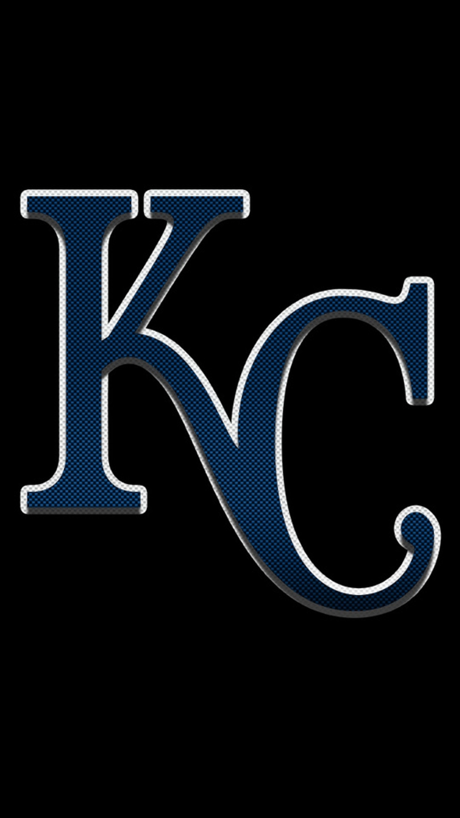 Téléchargez le fond d'écran kansas city, logo blue black