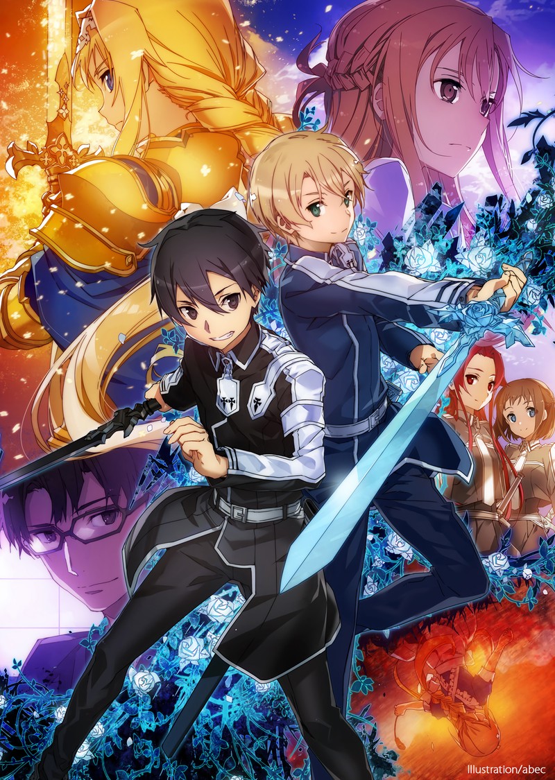 Меч звезд (sao, меч искусства онлайн, sword art online, аликсизация, alicization)