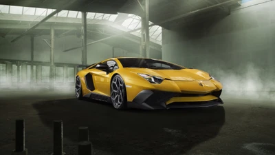 2017 Lamborghini Aventador: A Stunning Supercar with Bold Design and Performance.