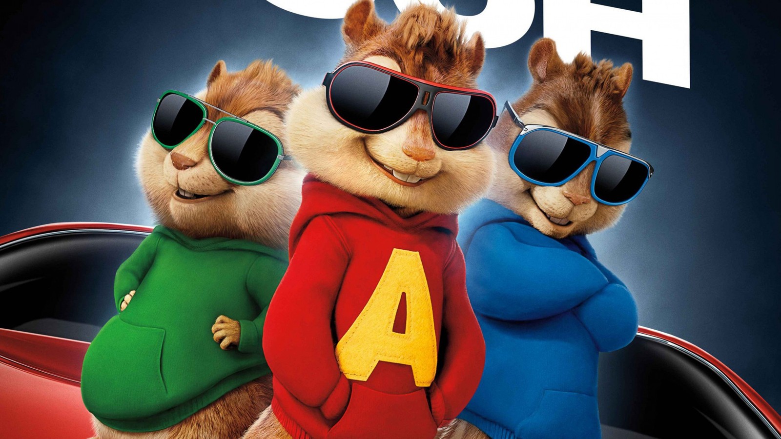 Скачать обои alvin and the chipmunks, бурундук, очки, солнцезащитные очки, крутой