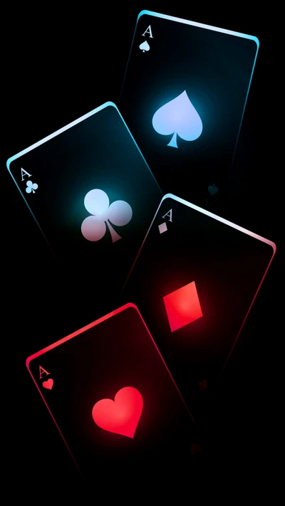 As Illuminés : Une Présentation Élégante de Cartes de Poker