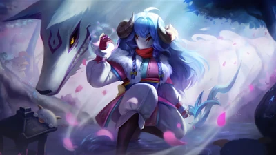 Esprit Affin Fleur: Un Champion Mystique dans League of Legends