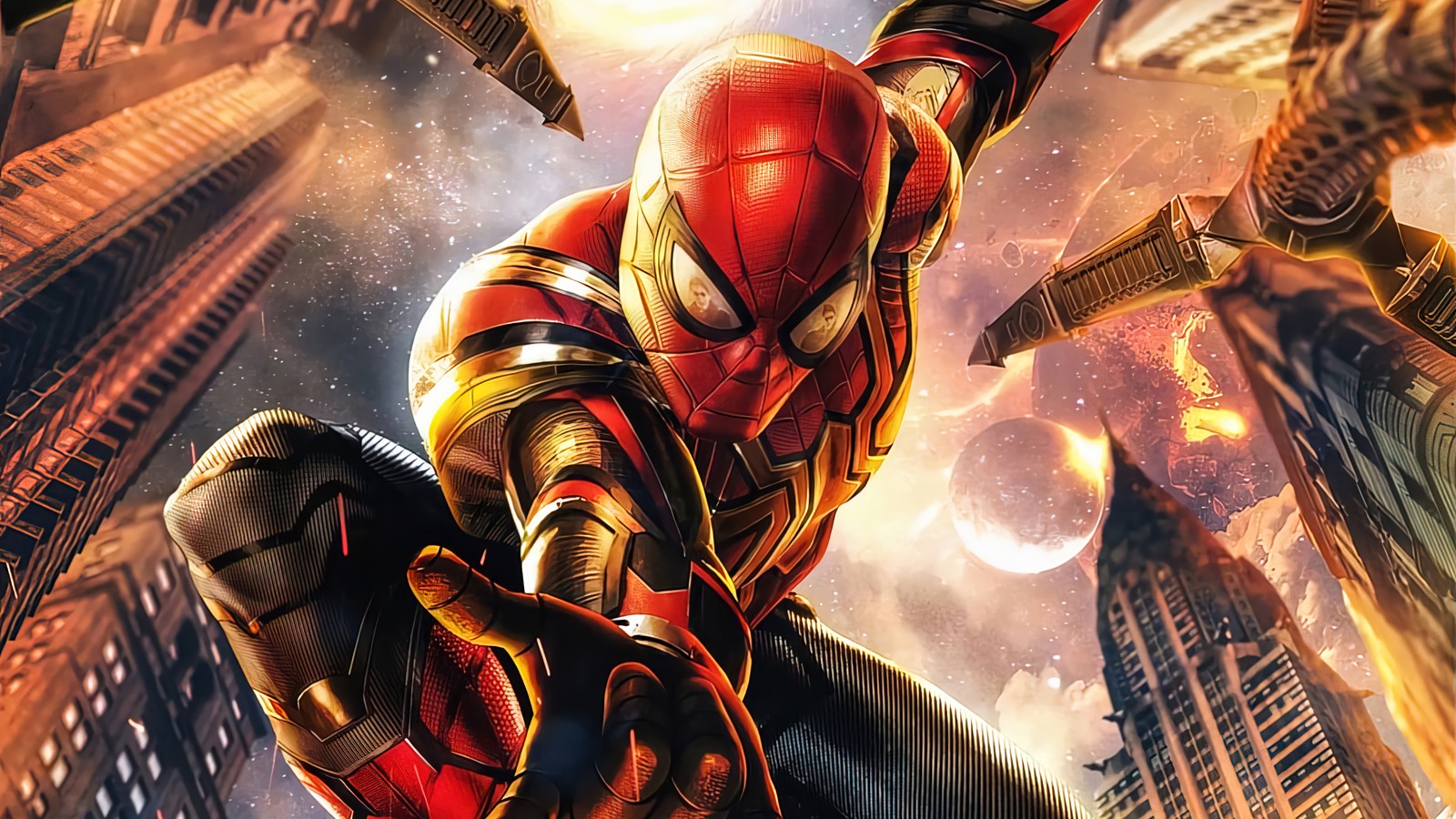 Baixar papel de parede homem aranha sem volta pra casa, spider man no way home, 2021, marvel, homem aranha