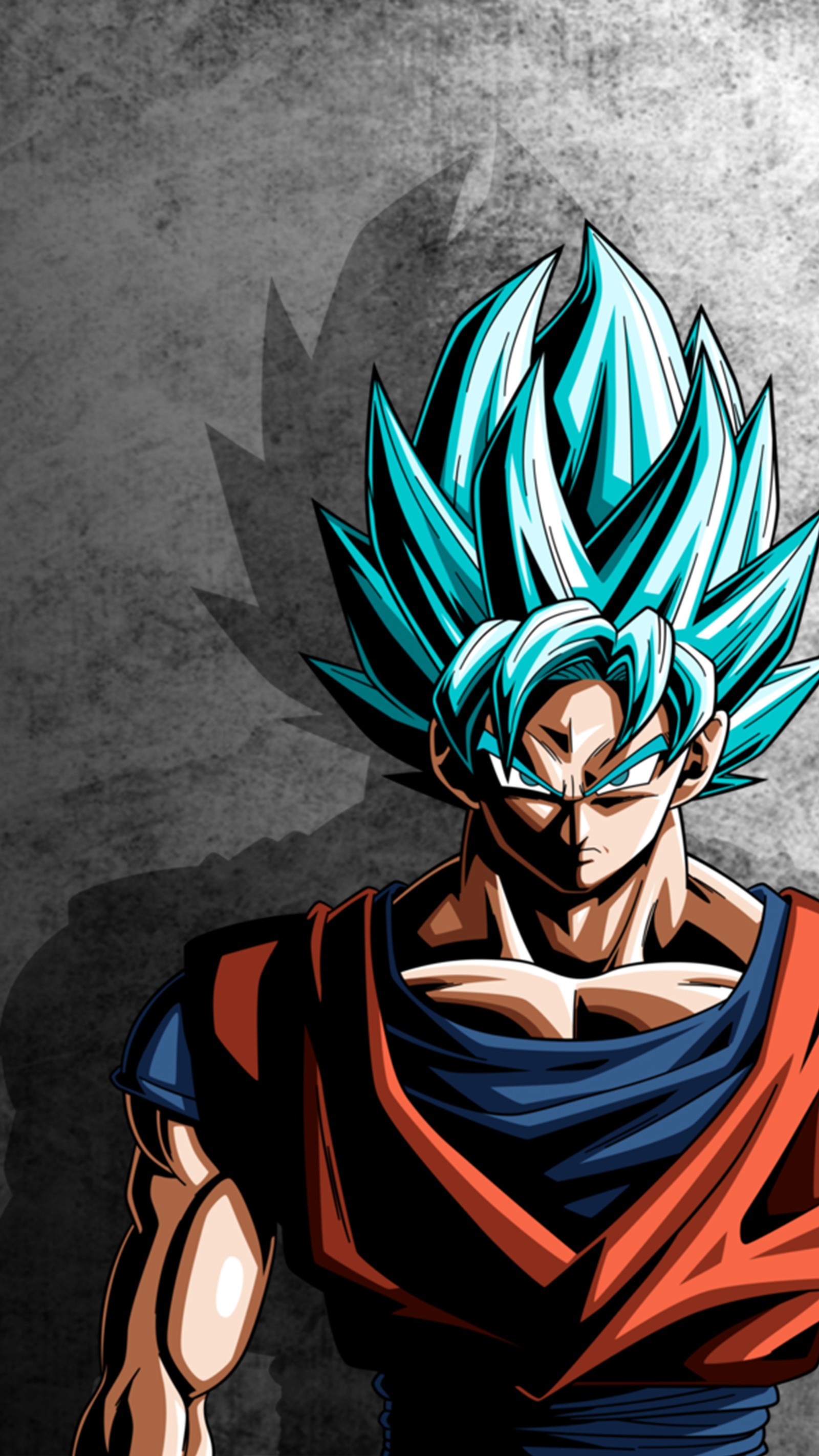 Lade dbz, gott, dragon ball super, goku, ssj blau Hintergrund herunter