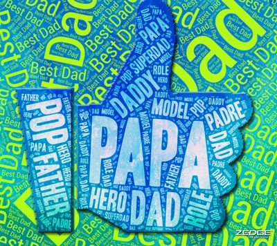 papa, jour, famille, pères, vacances