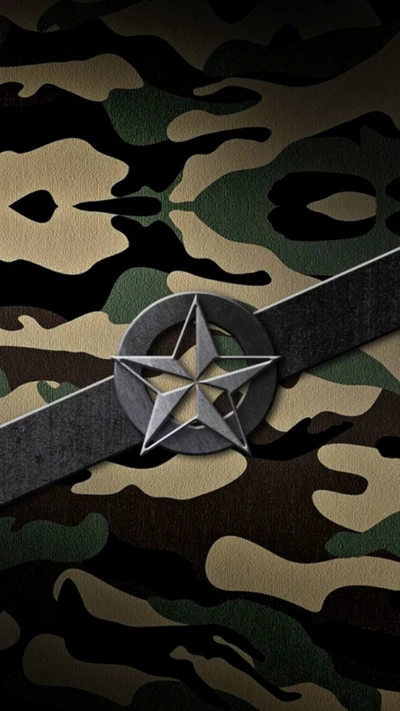 estrella, marines, militar, logotipo, textura