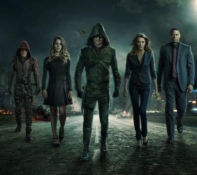 arrow, cw, film, series