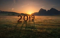 Welcoming 2019: A New Year at Sunrise