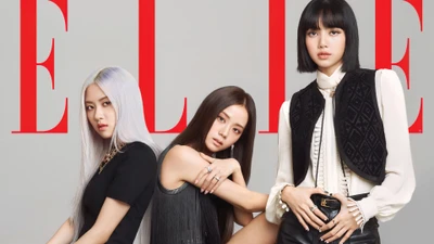 BLACKPINK: Укрепляющая Элегантность в Журнале ELLE