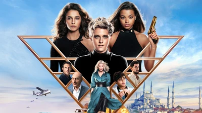 As Panteras: Uma Aventura Moderna com Elizabeth Banks, Kristen Stewart, Naomi Scott e Ella Balinska