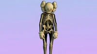 Kaws Skeleton: Rare Fortnite Battle Royale Skin Outfit