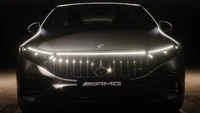 Mercedes AMG EQS: Sedã elétrico luxuoso com design LED impressionante