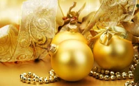 weihnachtsschmuck, gold, schmuck, perle, weihnachtskarte