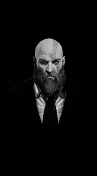 Kratos in Formal Attire: A Powerful Transformation