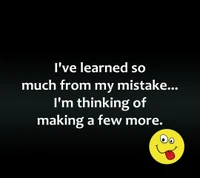 Embracing Mistakes: A Humorous Take on Learning