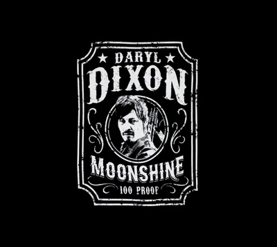 Daryl Dixon Mondschein - 100 Beweis Emblem