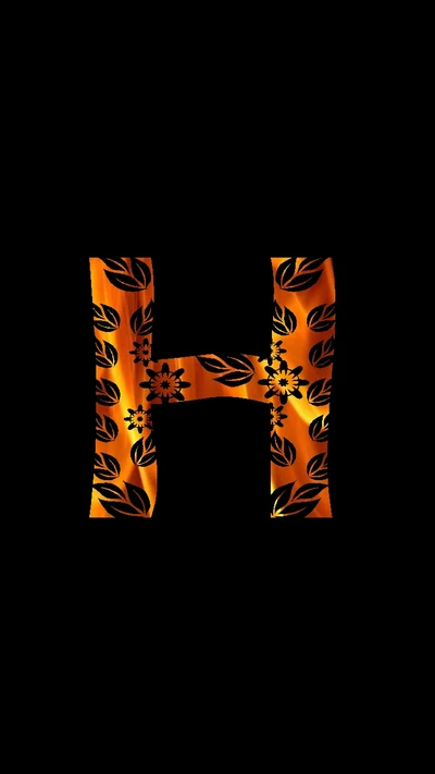 h letter, letter