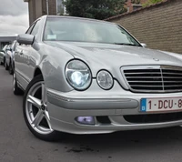 Sleek Silver Mercedes E-Class with Dynamic Design and Modern Features