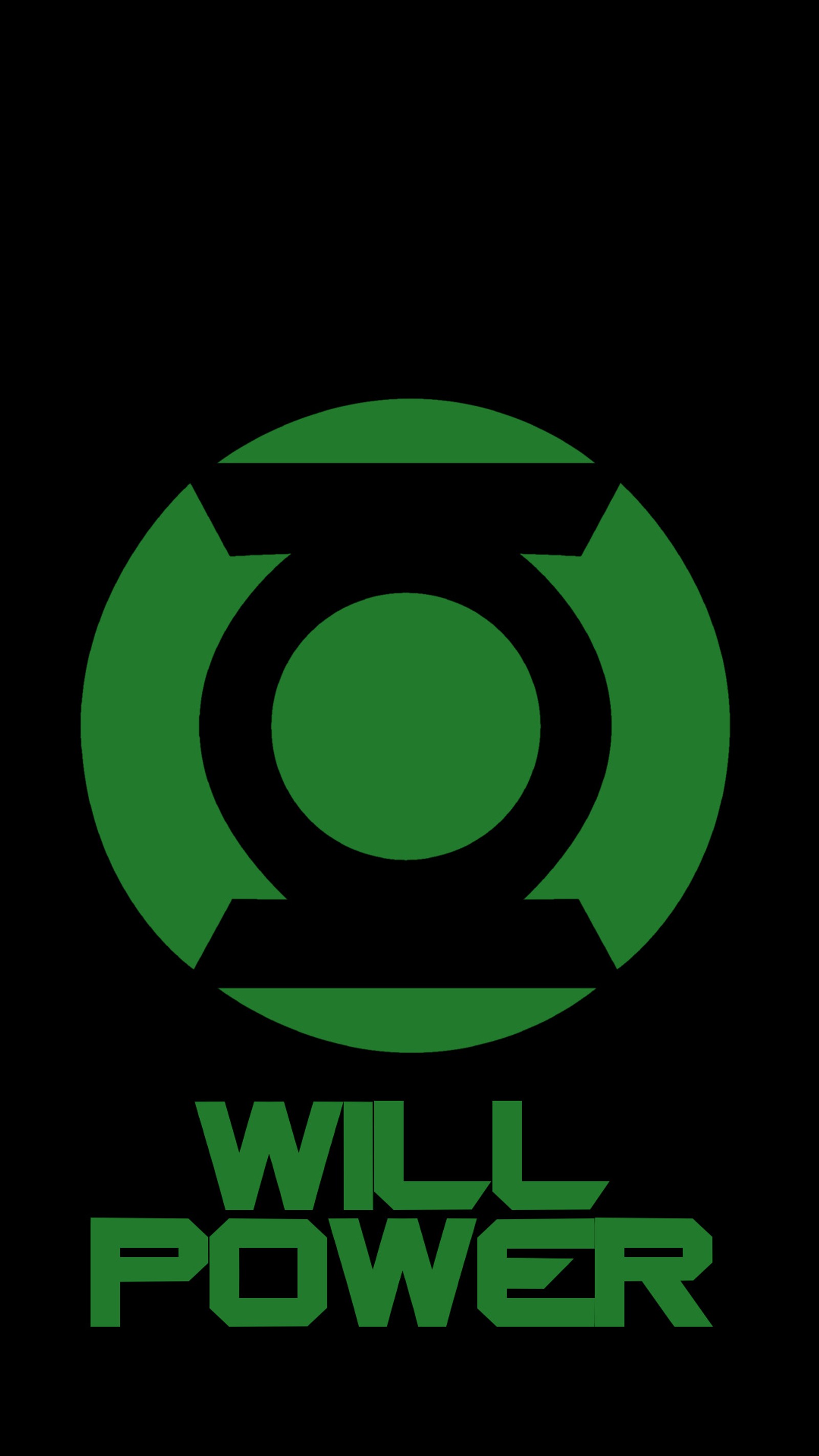 Um logotipo de lanterna verde com a palavra poder de vontade (verde, lanterna, poder, will)