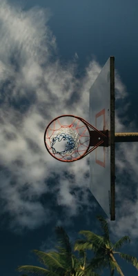 cloud, tree, cumulus, circle, field