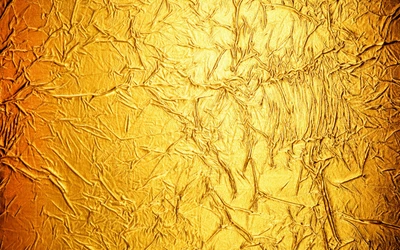 metal, hoja de oro, textura, oro, amarillo