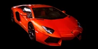 Ярко-оранжевый Lamborghini Aventador: Икона суперкара