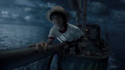 Monkey D. Ruffy auf einem Mondlicht-Abenteuer in Netflix' Live-Action One Piece