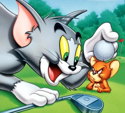 dibujos animados, tom y jerry, tom and jerry