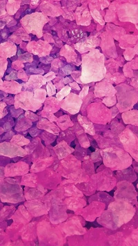 cristales, rosa