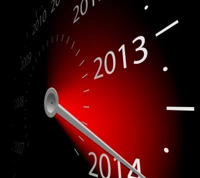 Countdown bis 2014: Neujahrsfeier Übergang von 2013