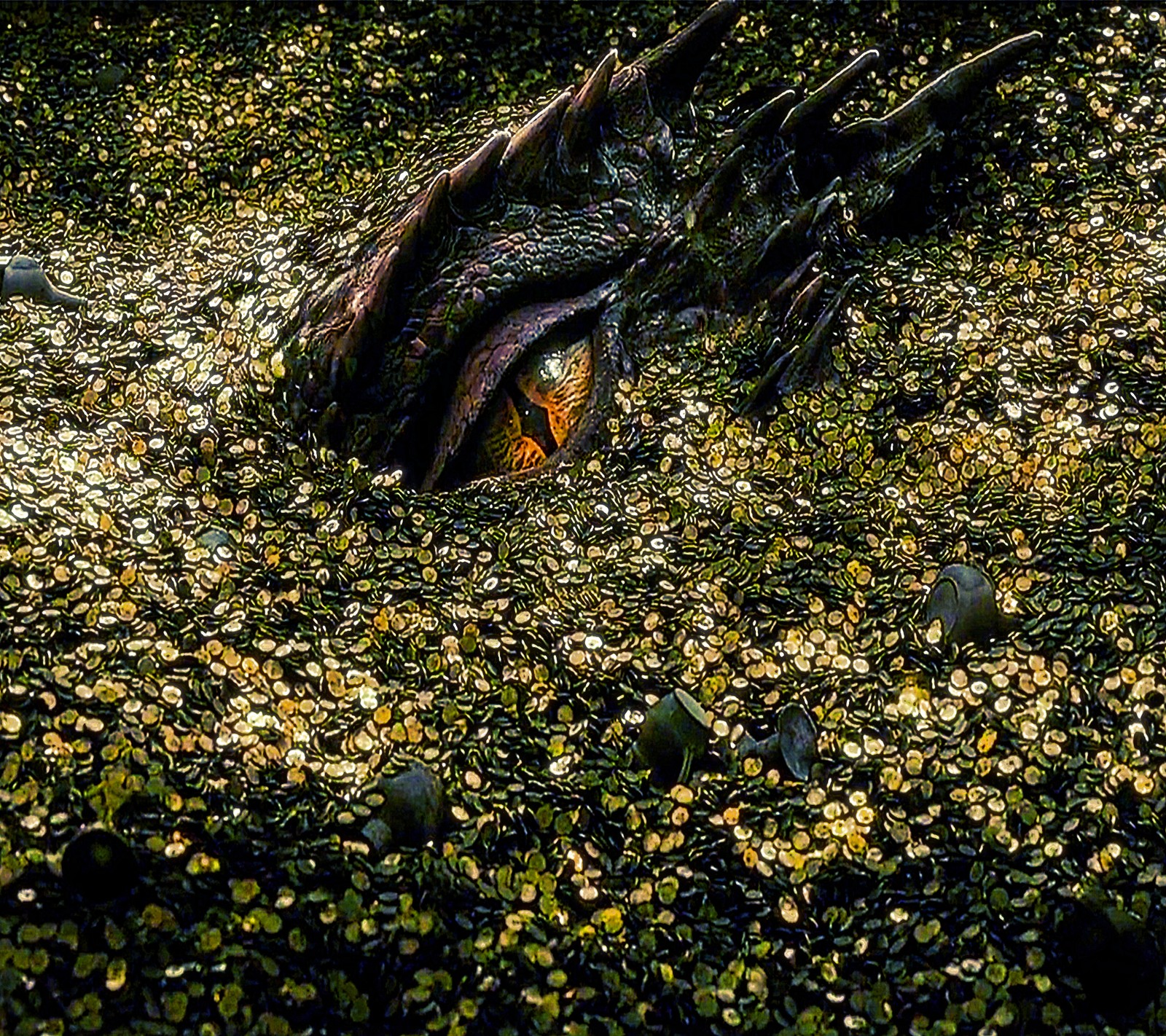 Il y a un arbre mort au milieu d'un champ (2015, désolation de smaug, desolation of smaug, hobbit, smaug)