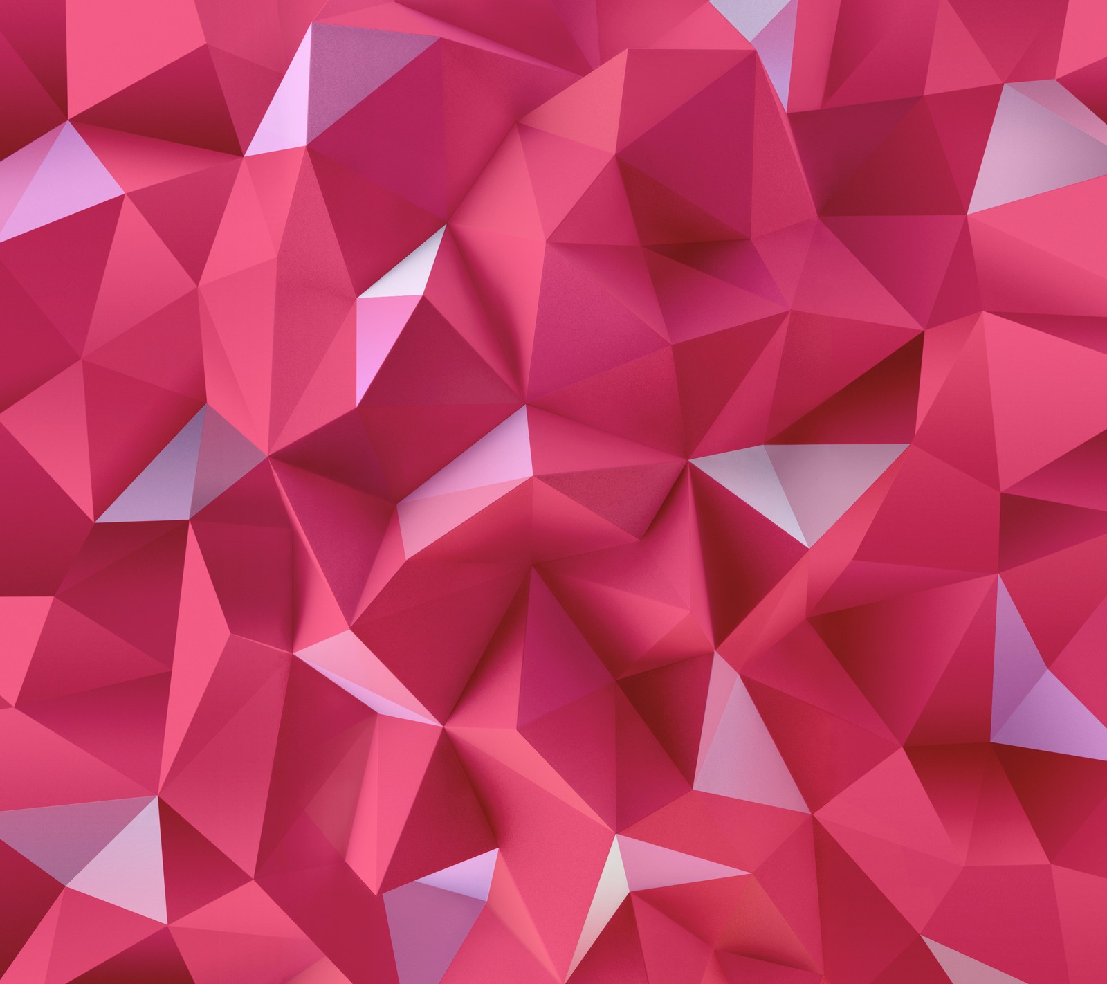 A close up of a red and white geometric background (3d, abstract, g4, lg, polygon)