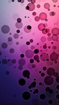 abstract, dots, purple