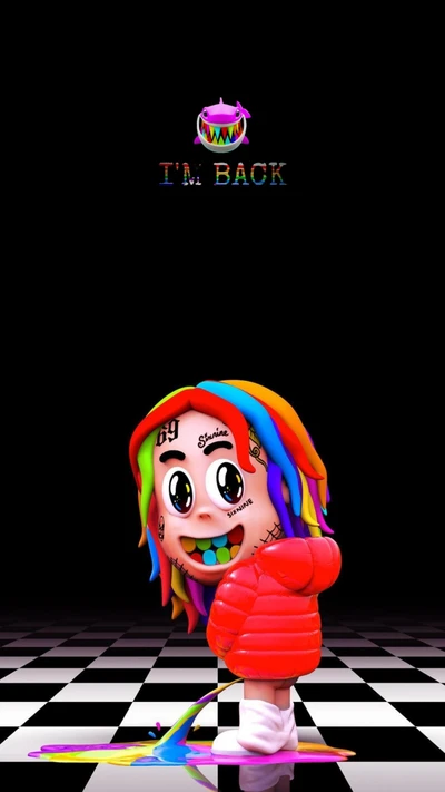 69, 6ix9ine, estadounidense, colores, lgbt