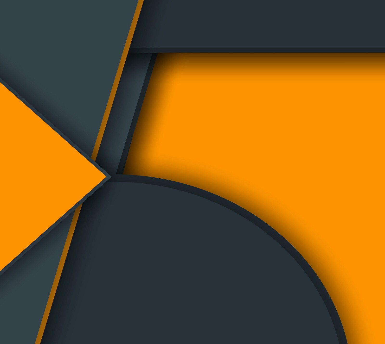 A close up of a black and orange abstract background with a yellow triangle (abej, abstract, beograd)