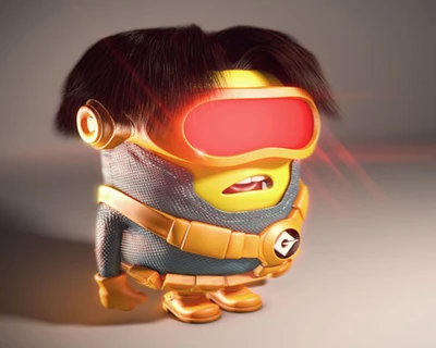 cartoons, cyclops minion