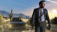 grand theft auto v, grand theft auto iv, rockstar games, car, landscape wallpaper