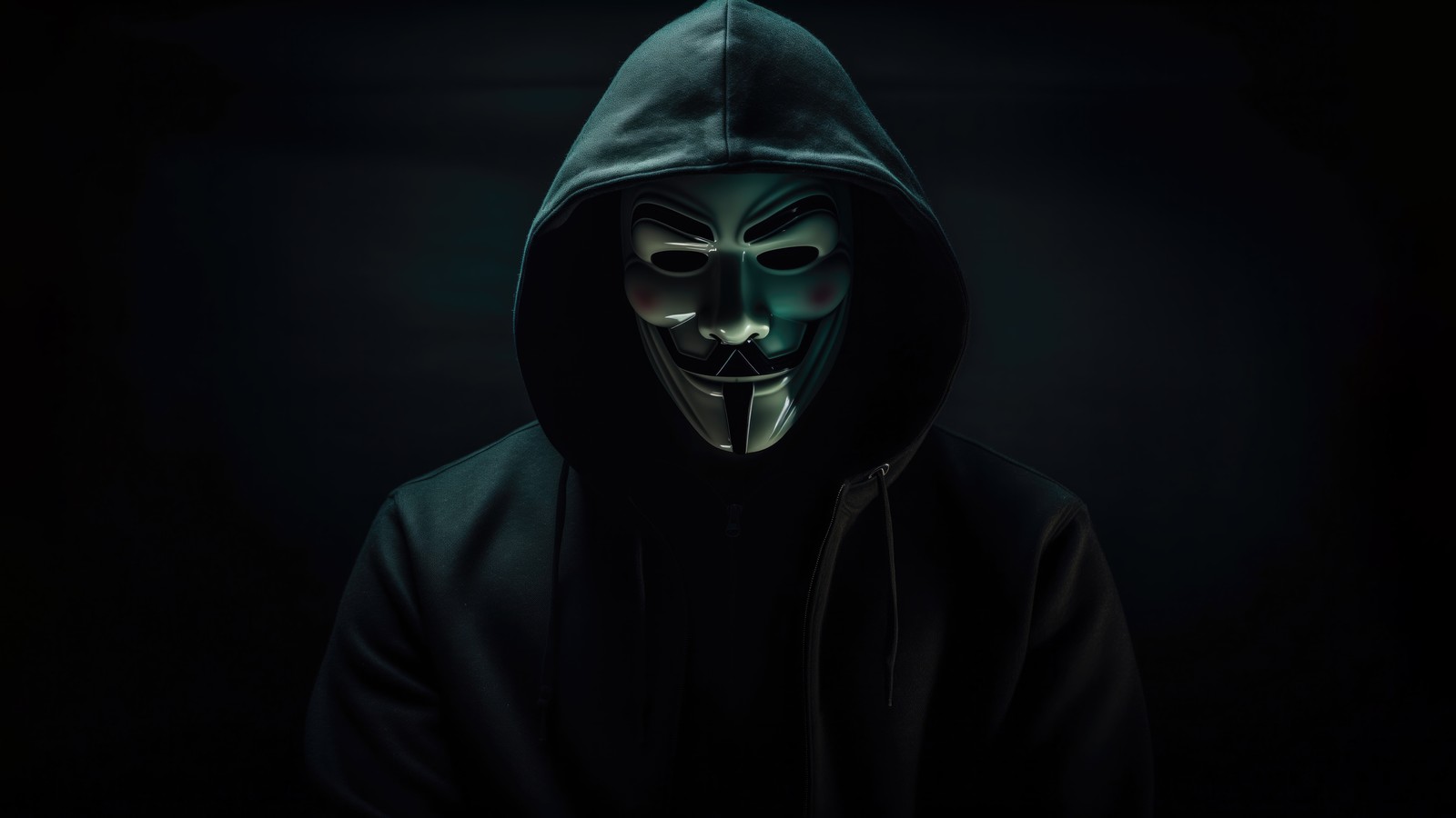 anonymous, hooded man, hacker, 5k, 8k wallpaper