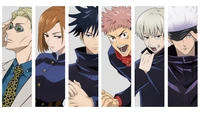 Jujutsu Kaisen: Iconic Sorcery Fighters Unite