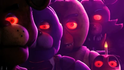 five nights at freddys, movie, 2023, poster