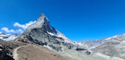 zermatt, matterhorn, montaña, nube, paisaje natural