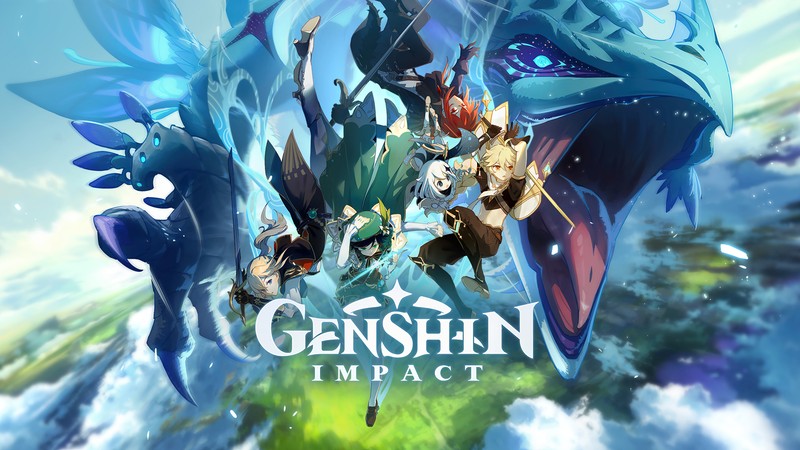 Genshin impact выходит на nintendo switch (genshin impact, видеоигра, ключевое искусство, персонажи)