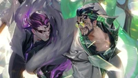 Eleganter Draven und Darius: Champions der Verbrecherstadt