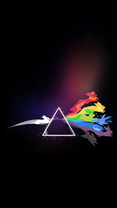 génial, coloré, pink floyd, pokémon, pokemon