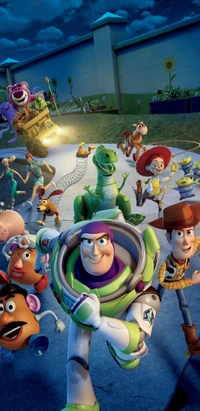 Buzz Lightyear and Friends in an Epic Toy Adventure